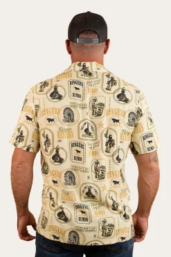Aint My First Rumbo Mens Pub Shirt - Off White