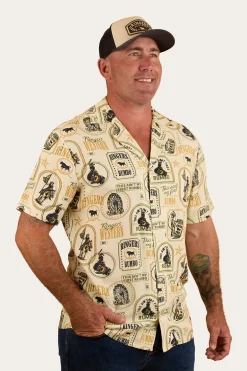 Aint My First Rumbo Mens Pub Shirt - Off White