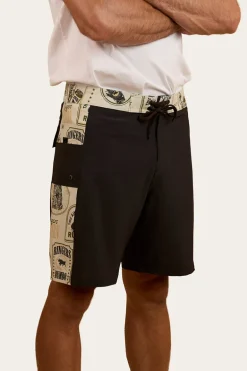 Aint My First Rumbo Mens Swim Short - Charcoal