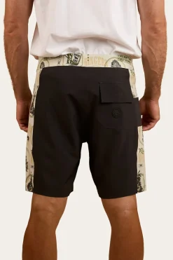 Aint My First Rumbo Mens Swim Short - Charcoal