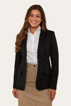 Amelia Womens Blazer - Black