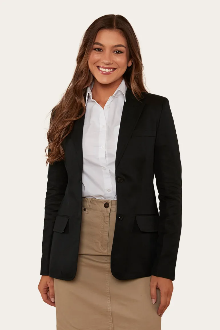 Amelia Womens Blazer - Black