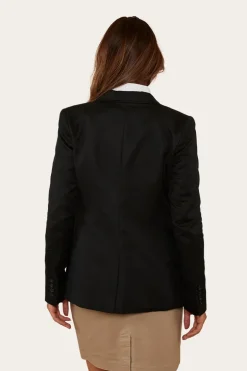 Amelia Womens Blazer - Black