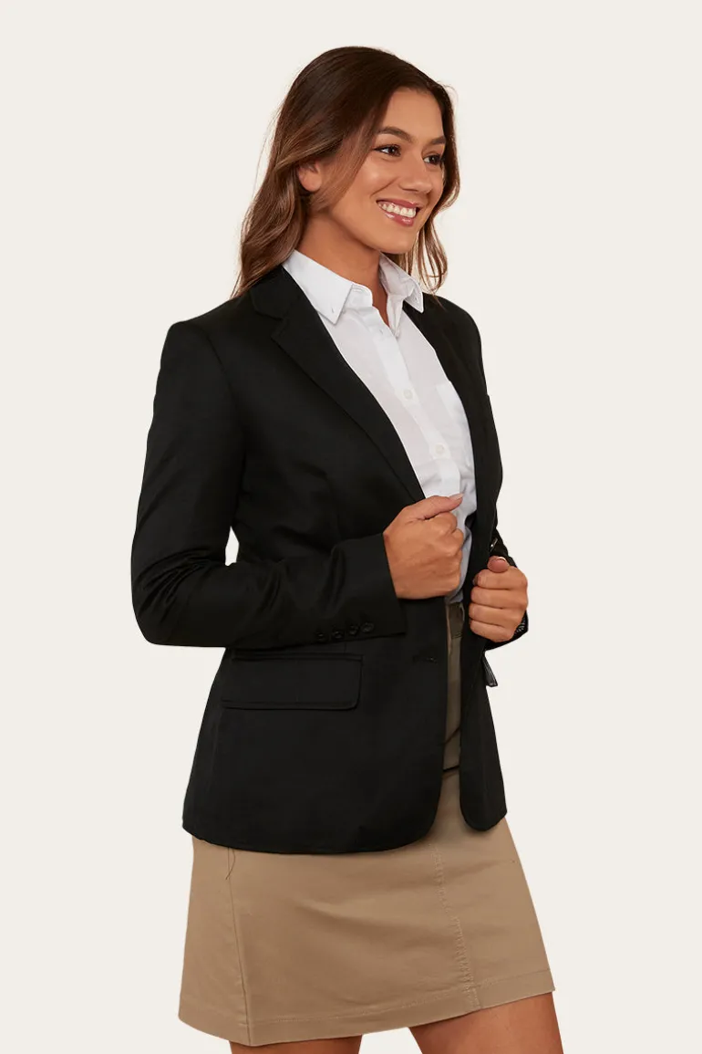 Amelia Womens Blazer - Black