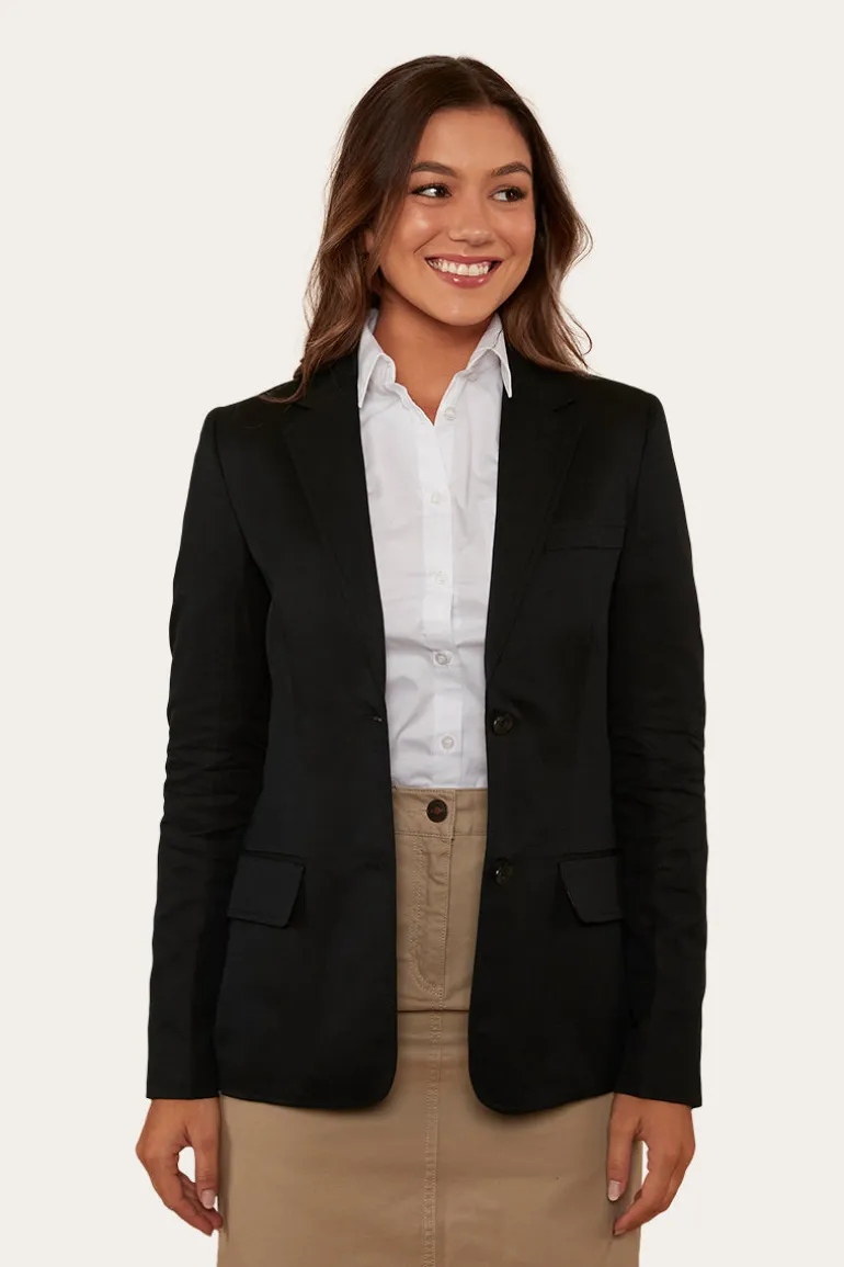 Amelia Womens Blazer - Black