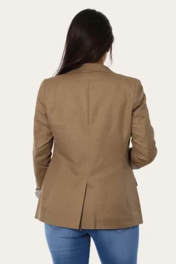 Amelia Womens Blazer - Clay