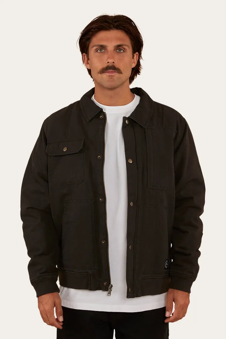 Anvil Mens Jacket - Washed Black