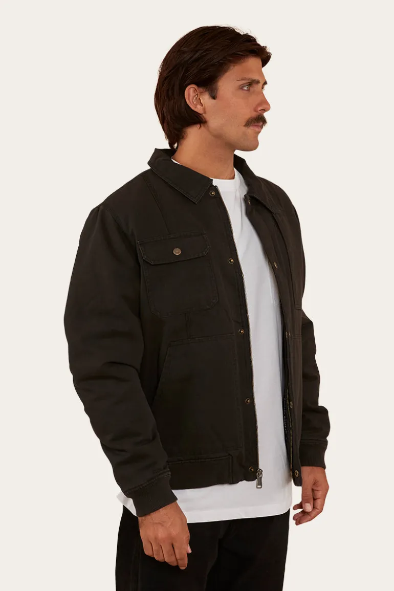 Anvil Mens Jacket - Washed Black