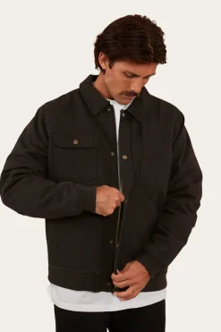 Anvil Mens Jacket - Washed Black