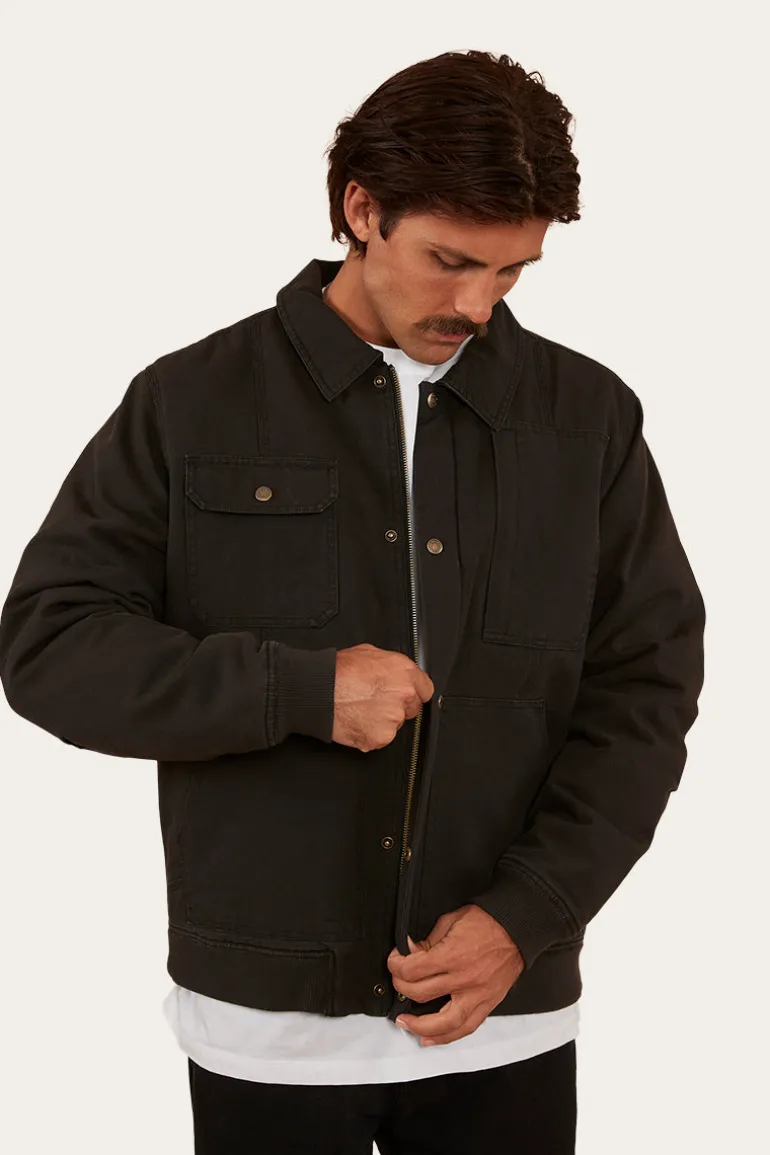 Anvil Mens Jacket - Washed Black