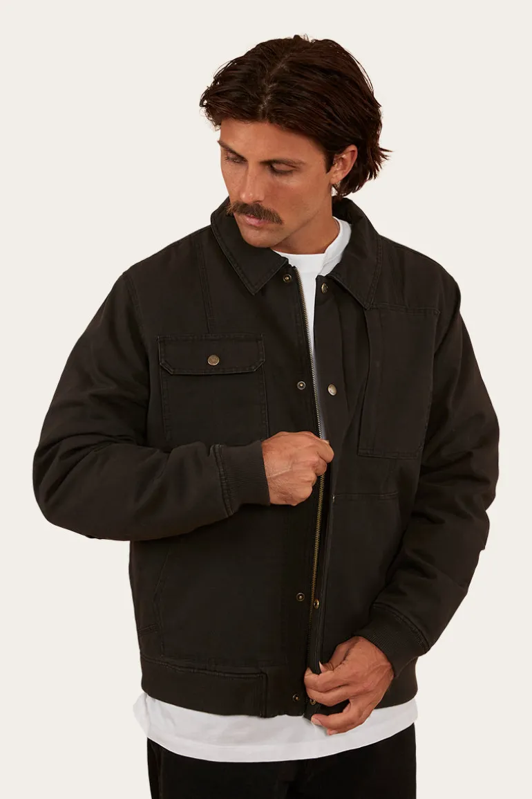 Anvil Mens Jacket - Washed Black