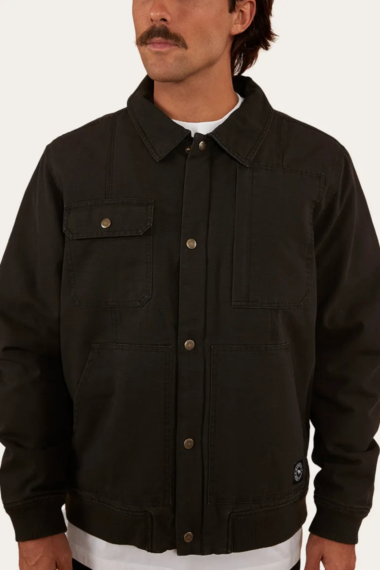 Anvil Mens Jacket - Washed Black