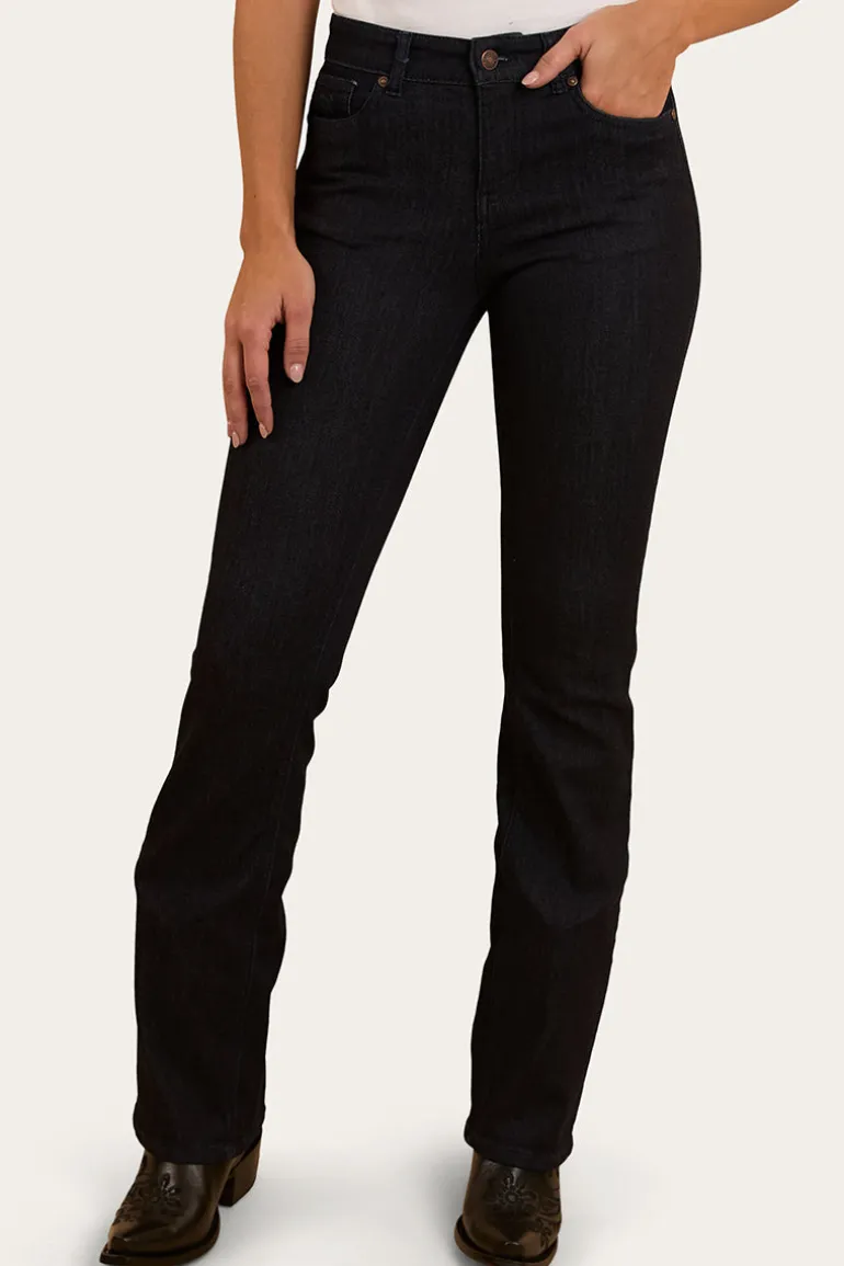 Athena Womens Bootleg Jean - Raw Denim