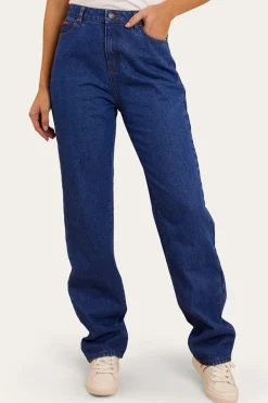 Autumn Womens Straight Leg Jean - True Blue