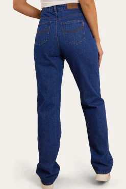 Autumn Womens Straight Leg Jean - True Blue