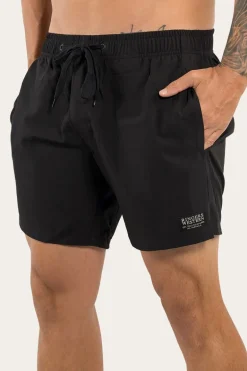 AVOCA Mens Swim Short - Black