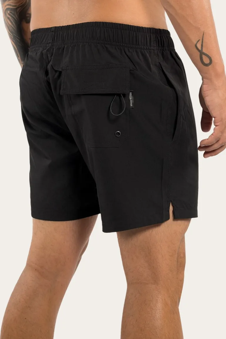 AVOCA Mens Swim Short - Black