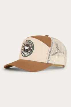 Axel 7 Panel Cap - Beige / Clay