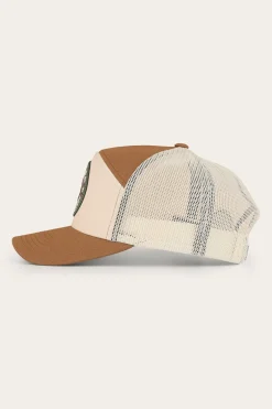 Axel 7 Panel Cap - Beige / Clay