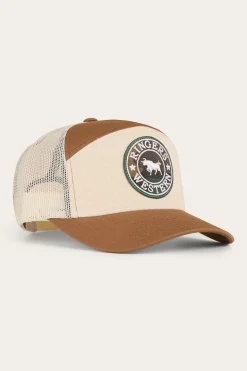 Axel 7 Panel Cap - Beige / Clay