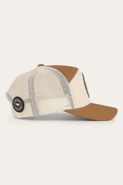 Axel 7 Panel Cap - Beige / Clay