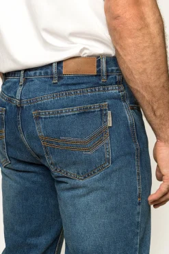 Barrington Mens Slim Fit Jean - Dark Wash Blue