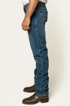 Barrington Mens Slim Fit Jean - Dark Wash Blue