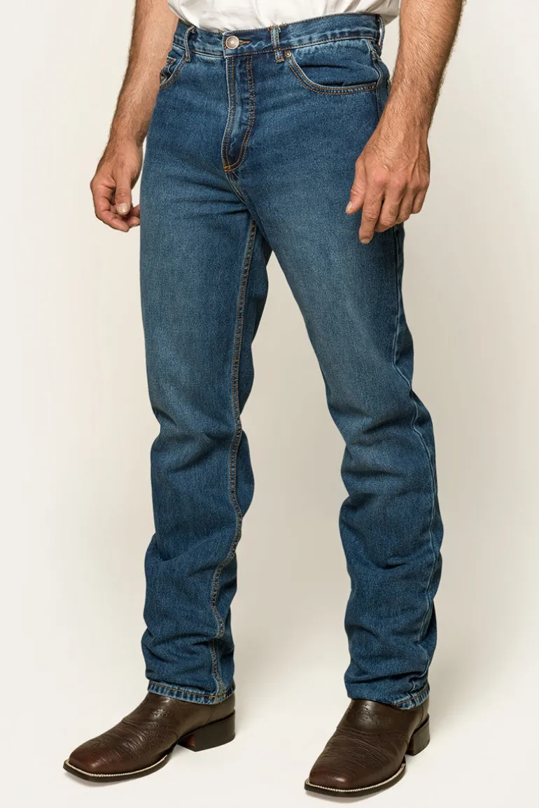Barrington Mens Slim Fit Jean - Dark Wash Blue
