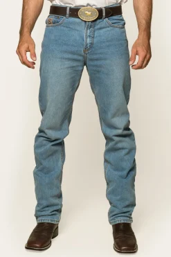Barrington Mens Slim Fit Jean - Light Wash Blue