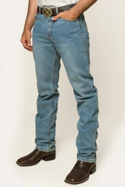 Barrington Mens Slim Fit Jean - Light Wash Blue