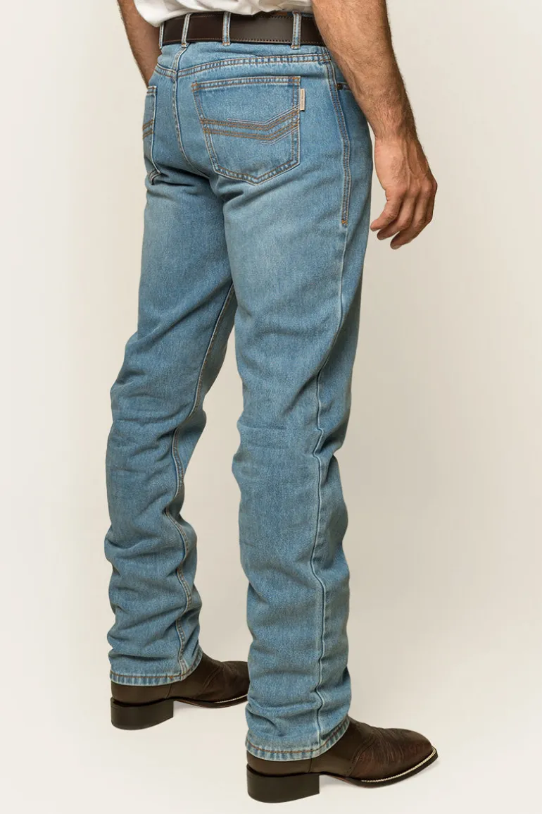 Barrington Mens Slim Fit Jean - Light Wash Blue