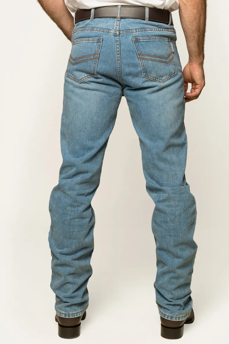 Barrington Mens Slim Fit Jean - Light Wash Blue