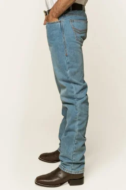 Barrington Mens Slim Fit Jean - Light Wash Blue