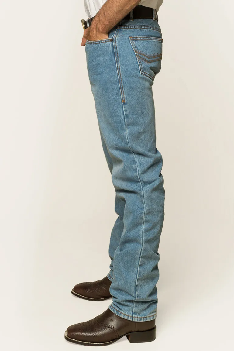 Barrington Mens Slim Fit Jean - Light Wash Blue