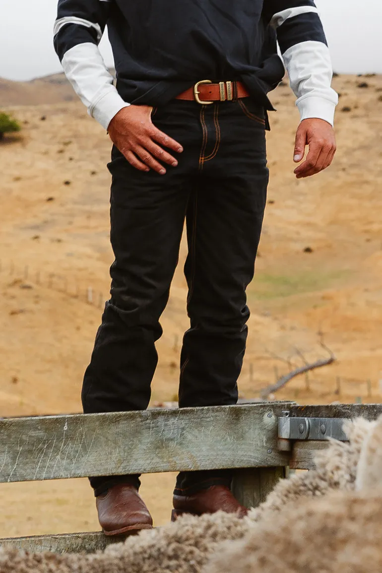 Barrington Mens Slim Fit Jean - Black