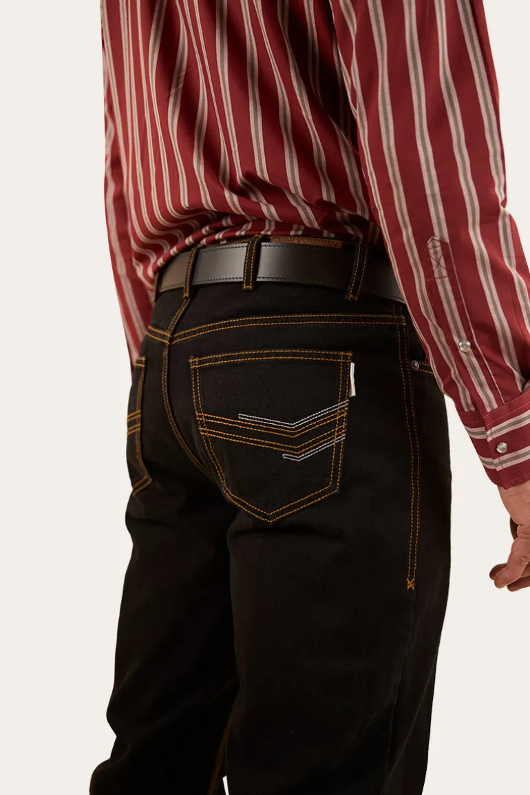 Barrington Mens Slim Fit Jean - Black