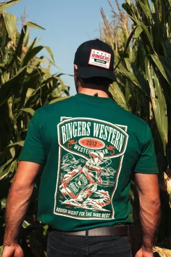 Bars Best Mens Stock Fit T-Shirt - Pine