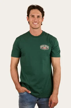 Bars Best Mens Stock Fit T-Shirt - Pine