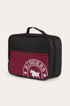 Baxter Lunch Box - Burgundy/Black