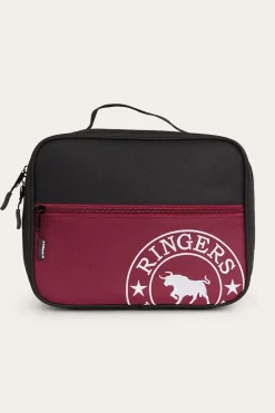 Baxter Lunch Box - Burgundy/Black