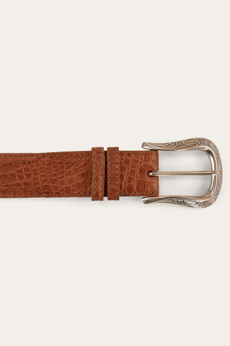 Beaumont Belt - Croc Tan