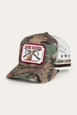 Big Buck Deep Fit Trucker Cap - Camo