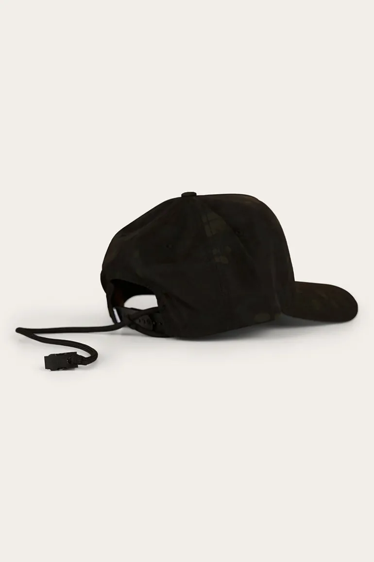Big Catch Tech Baseball Cap - Black Camo