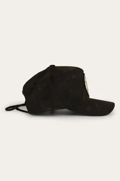 Big Catch Tech Baseball Cap - Black Camo