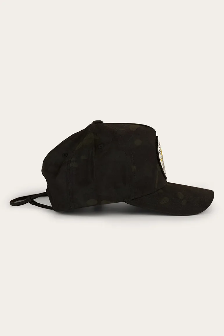 Big Catch Tech Baseball Cap - Black Camo