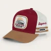 Big Rig Trucker Cap - Burgundy / Clay