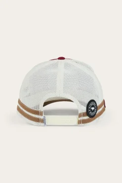 Big Rig Trucker Cap - Burgundy / Clay