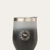 Bindi Wine Cup - Black / Silver