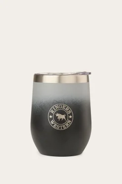 Bindi Wine Cup - Black / Silver