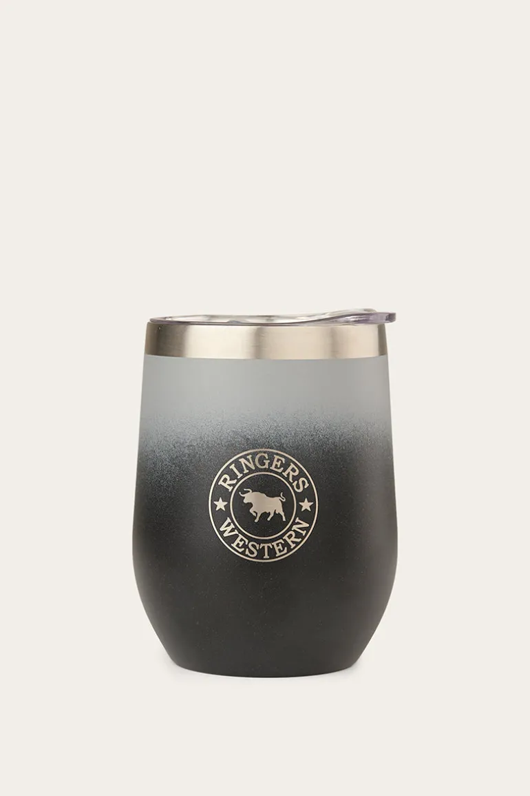 Bindi Wine Cup - Black / Silver